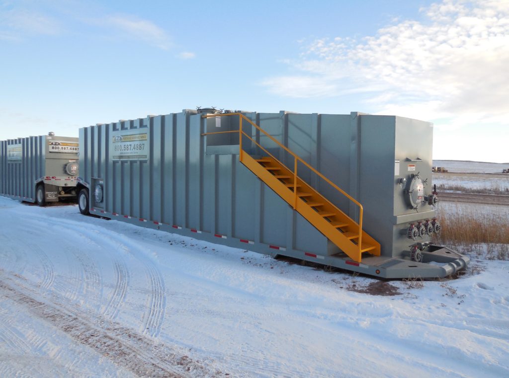 Portable Steel Frac Tanks for Sale or Rent PacVan