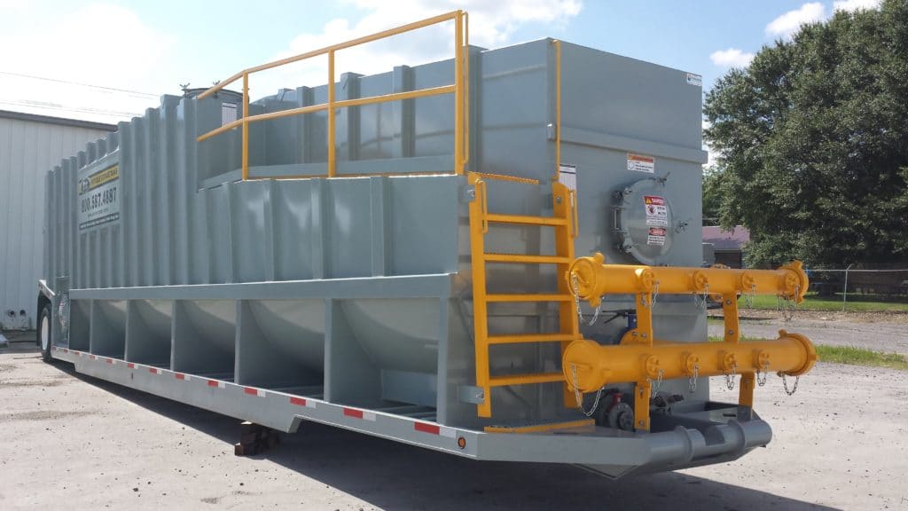Portable Steel Frac Tanks for Sale or Rent PacVan