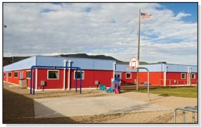 15-plex Ross Montessori School Modular Building Ross Montessori Modular School Building