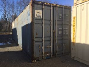 40′ Used High Cube Shipping Container for Sale – $1850