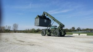 Moving a Storage Container on Customer's Site