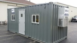 Ground Level Office Container