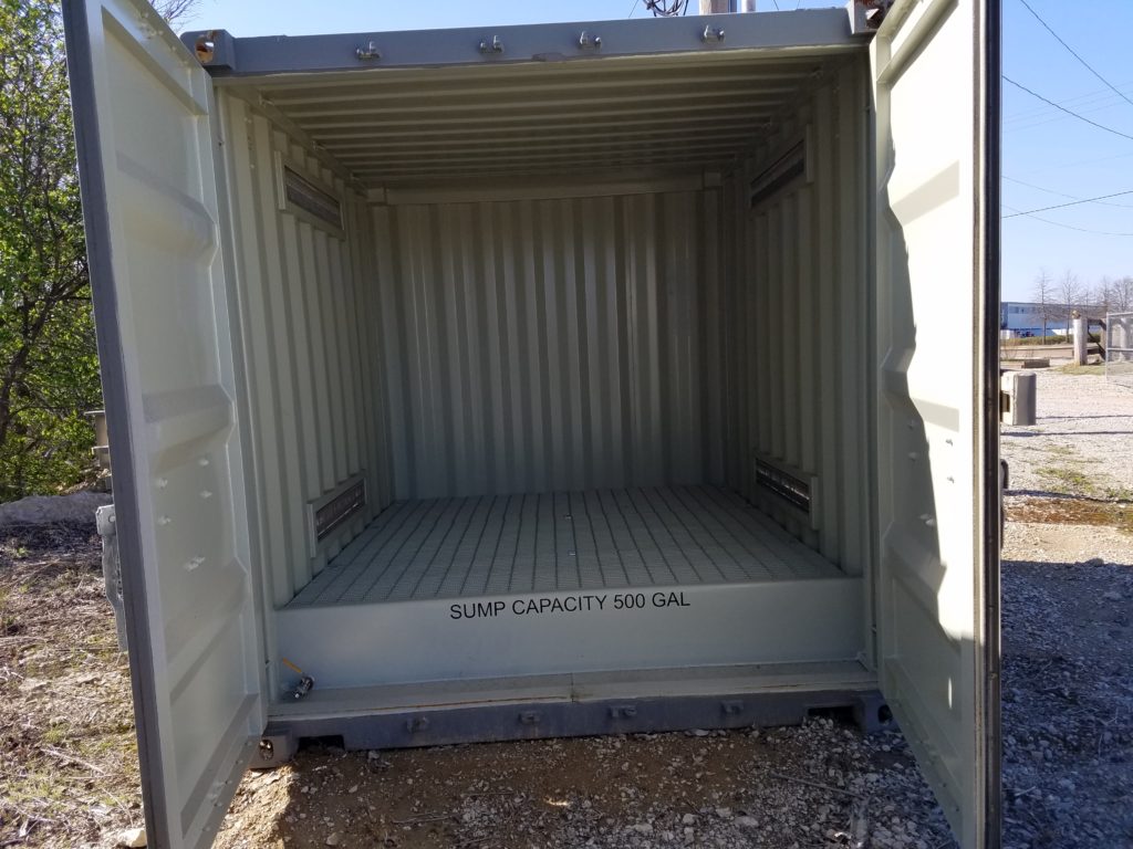 10' Hazardous Materials Storage Containers PacVan