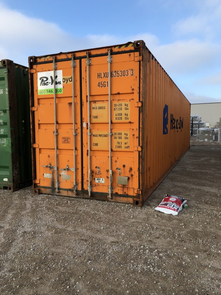40 Shipping Container PacVan