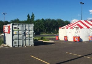 Storage Container at Fireworks Store