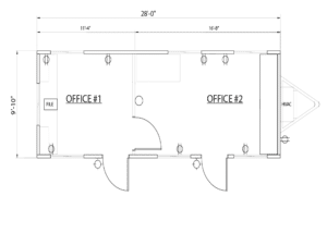 10 x 28 Mobile Office
