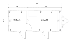 10 x 32 Mobile Office