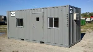 Ground Level Office Container