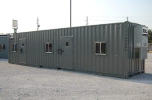 Ground Level Office Container