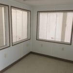 Ground Level Office Construction Inside