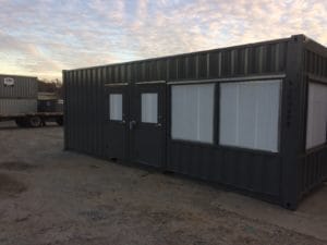 Ground Level Office Container
