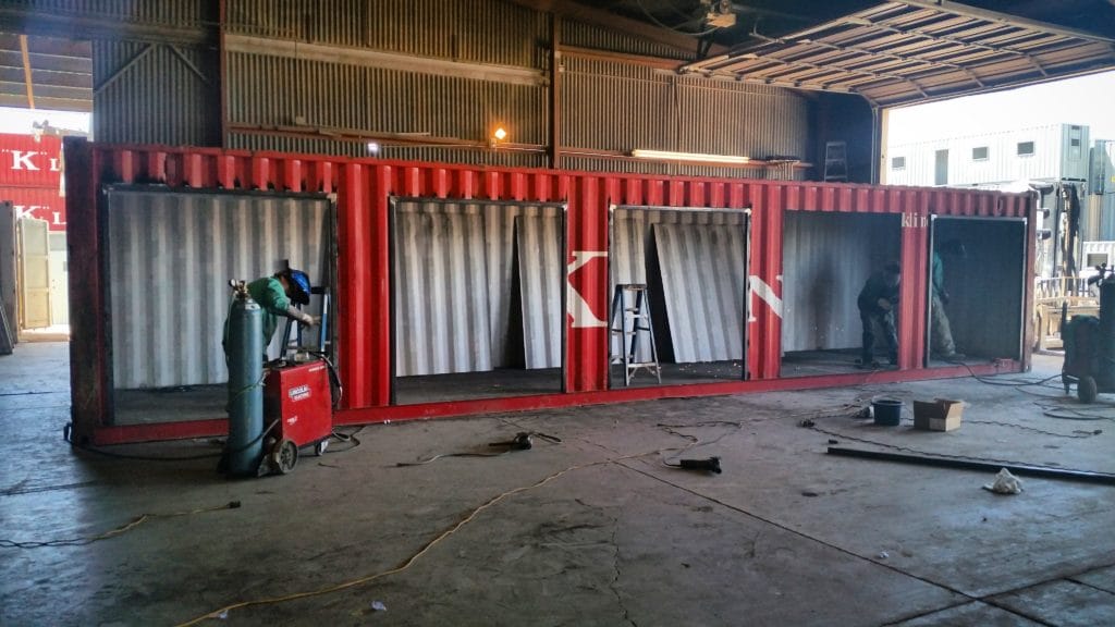 Custom Storage Containers, Modified Shipping Containers