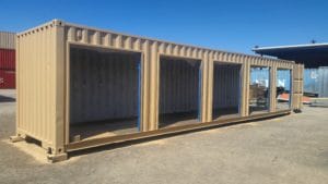 Custom Modified Containers 5 Side Door Container