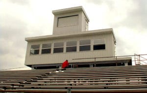 2-plex Danville Schools Modular Press Box Football Danville, IN Indiana