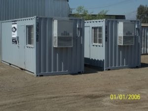 Ground Level Office Container