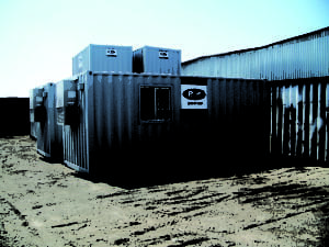 Ground Level Office Container