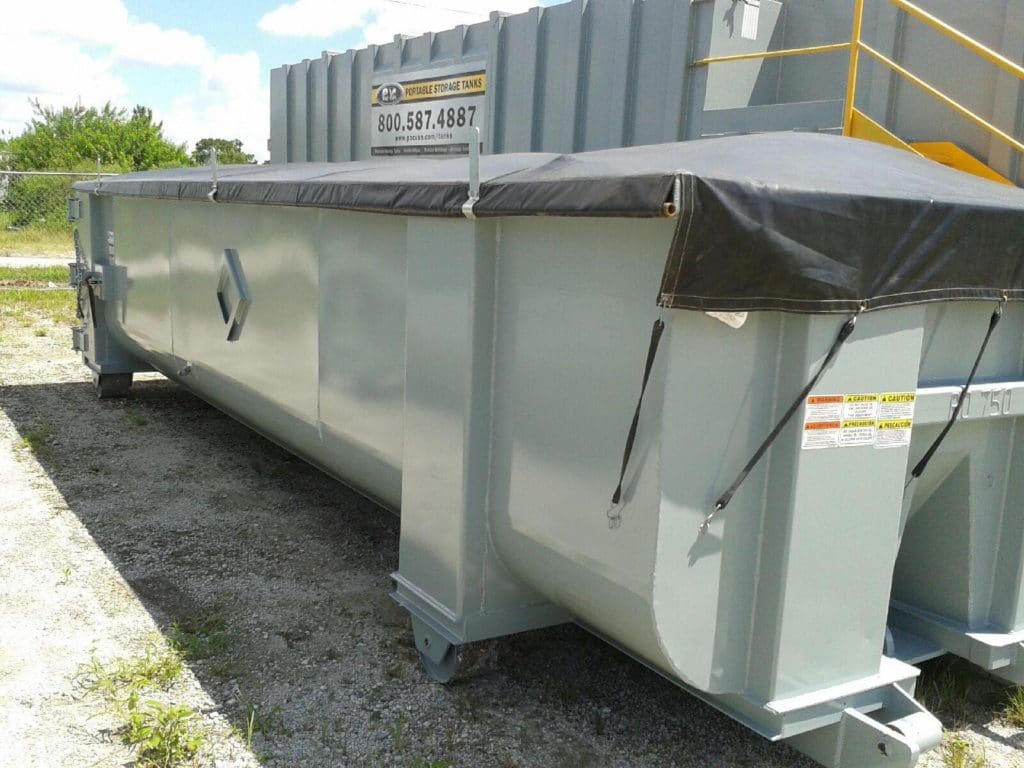 25 YD Dewatering Sludge Tank Pinnacle 6 PacVan