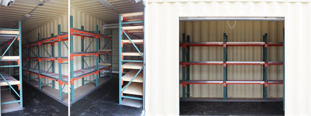 CONTAINER SHELVING