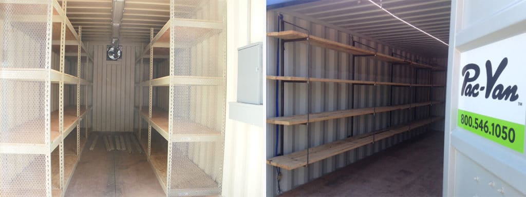 Storage Container Shelves, Container Shelving