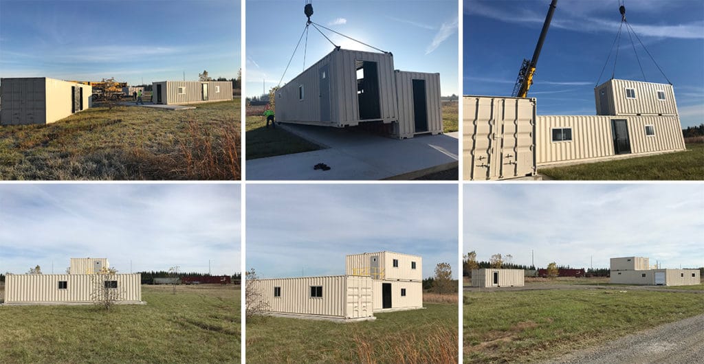 Building tactical shoot house Building tactical shoot house