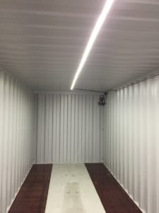 Solar Lit Container