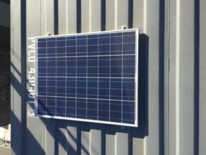 Solar Lit Container