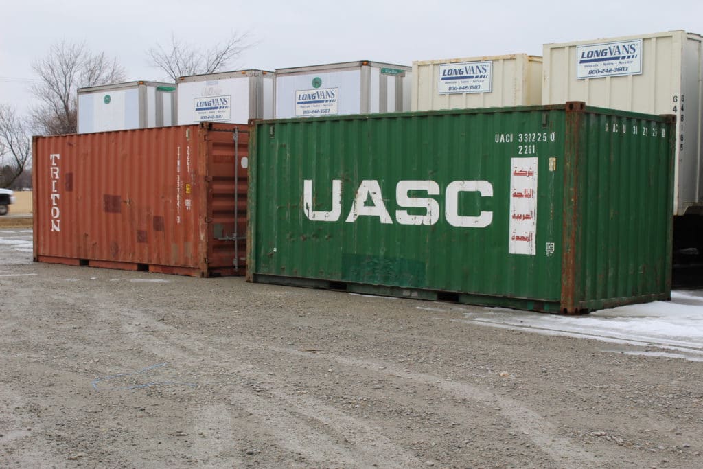 20′ Used Shipping Container for Sale Starting at $1800 Green Bay