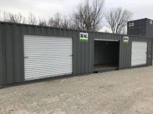 : 40’ Triple Side Door Container