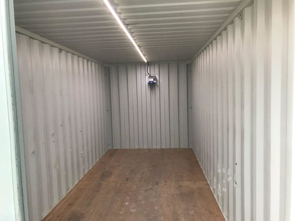 20' Storage Container with Solar Light Option - Pac-Van1024 x 768