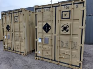 8'x8' storage containers