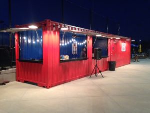 Sandbox container bar