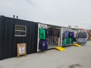 Container Merchandise Store Pop Up Shop