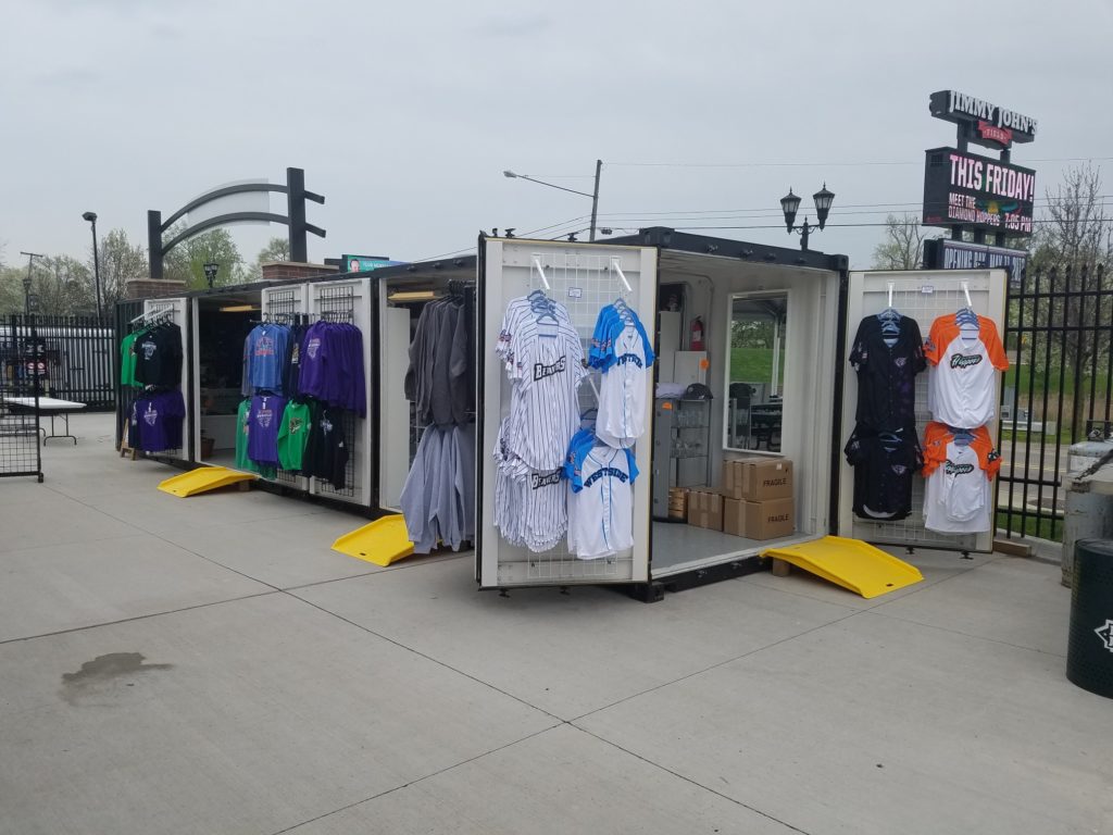 Container Merchandise Store Pop Up Shop