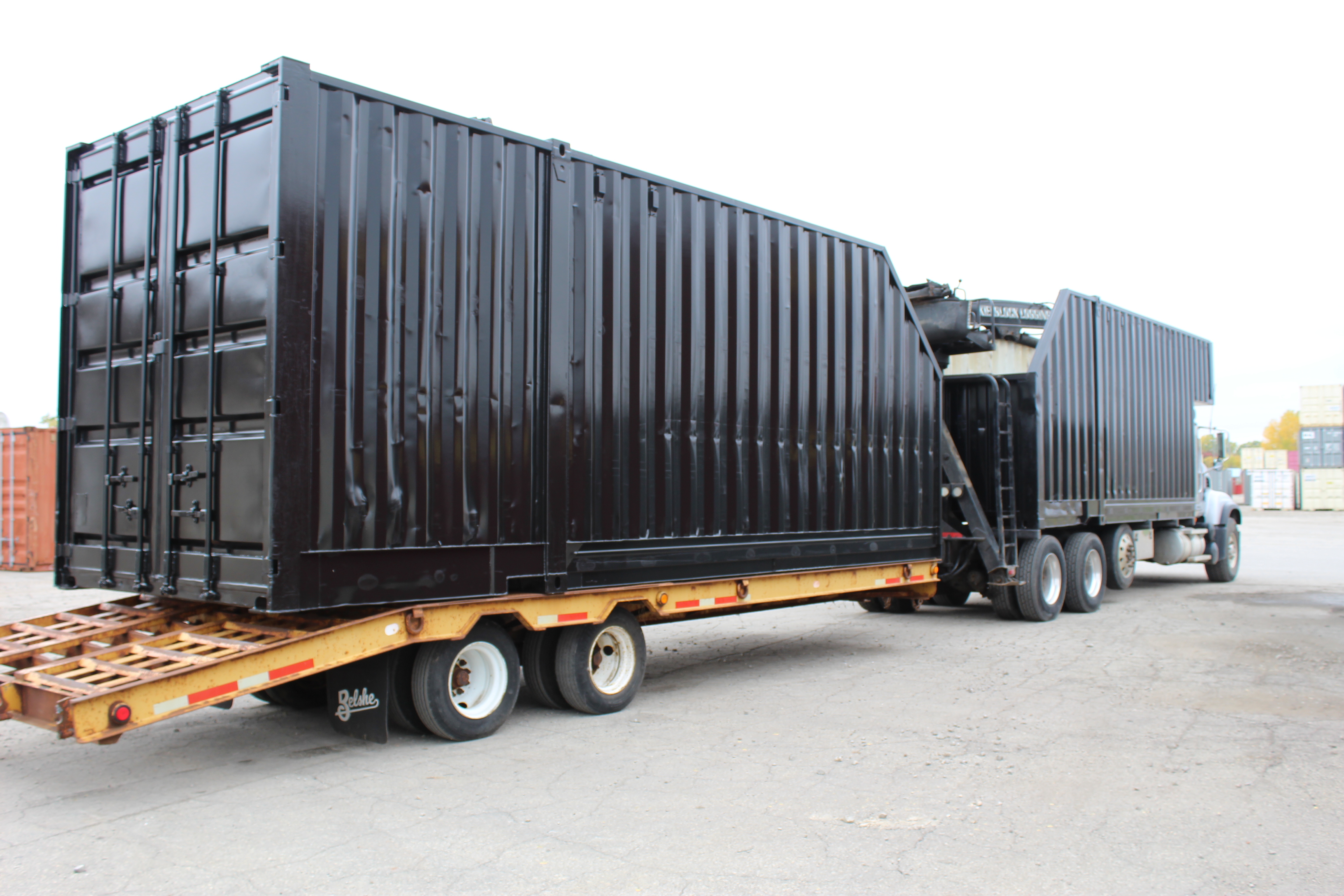 Shipping Container Trailer >> Shipping Containers For Sale In Green Bay Wi Pac Van Shipping Container Trailer >> Shipping Containers For Sale In Green Bay Wi Pac Van