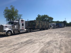 Transporting Windmill Blades by Barge Project