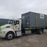 PV3 20' being delivered to Emergency Food Shelter.03.20.20